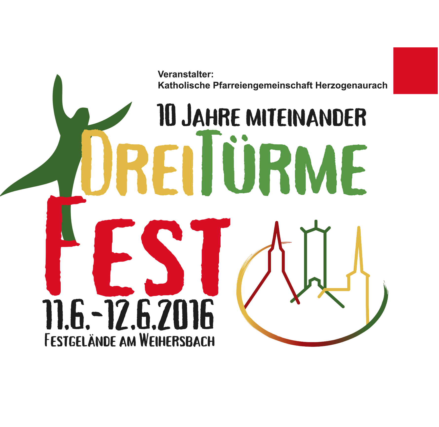 DreiTürmeFest im Weihersbach