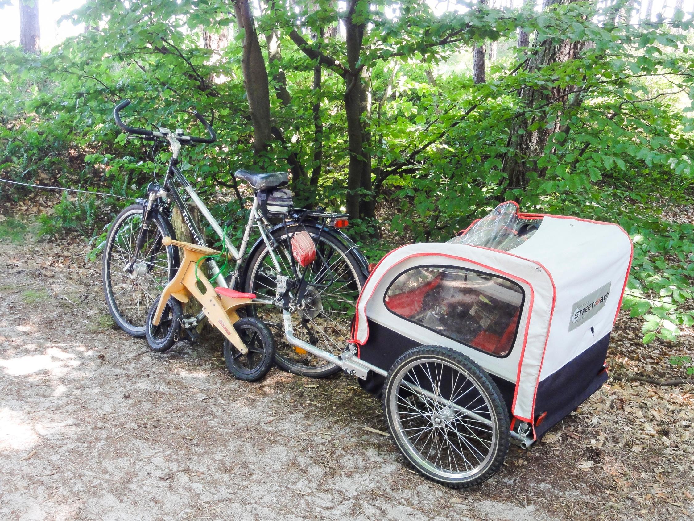 Mit dem Fahrrad unterwegs