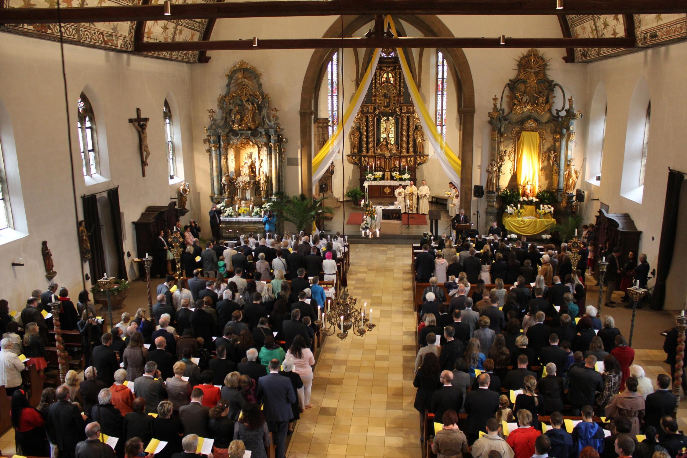 Gottesdienst in der Pfarrkirche St. Magdalena