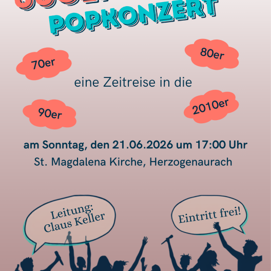 Jugendchor Popkonzert