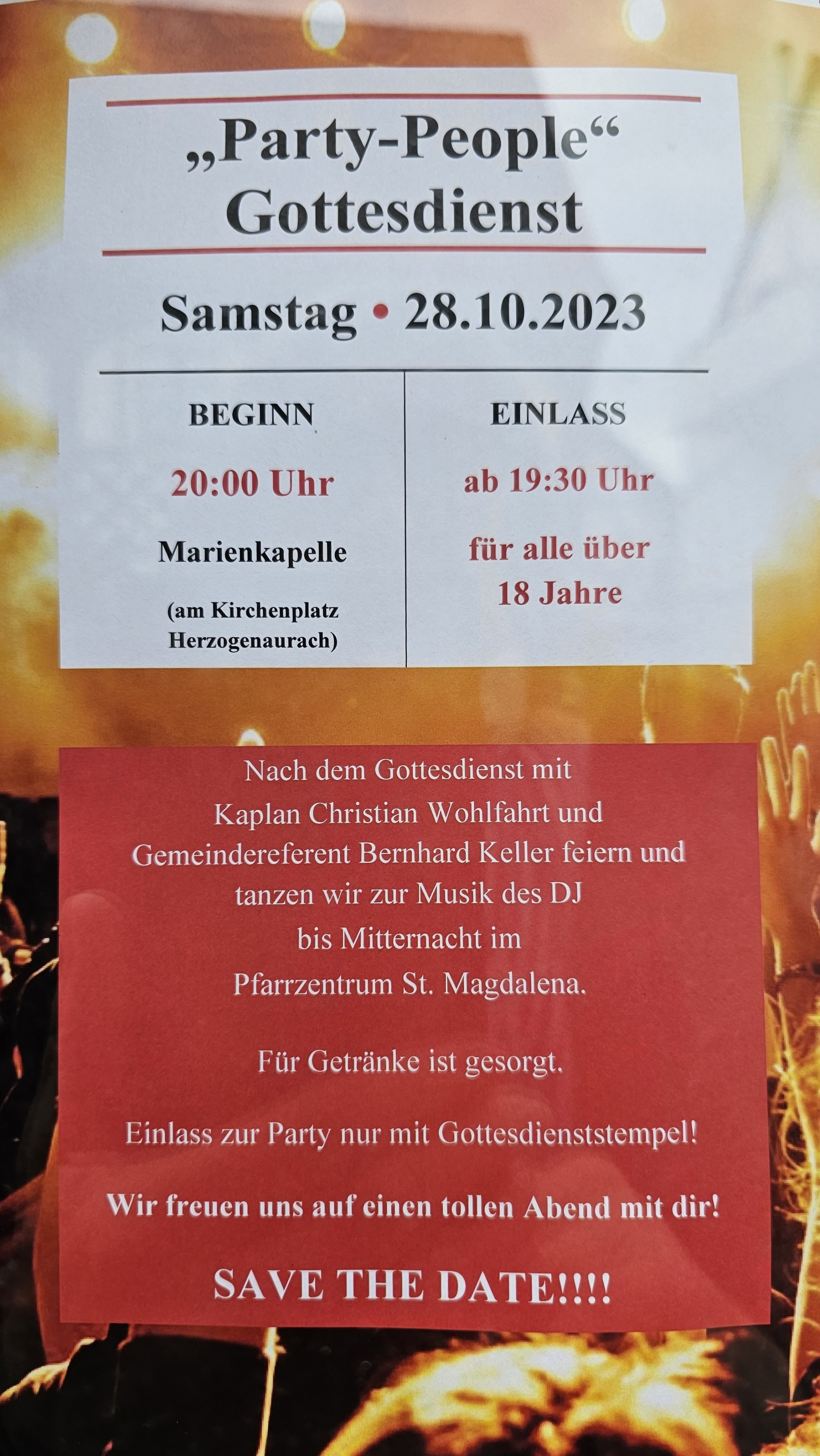 Party-People-Gottesdienst