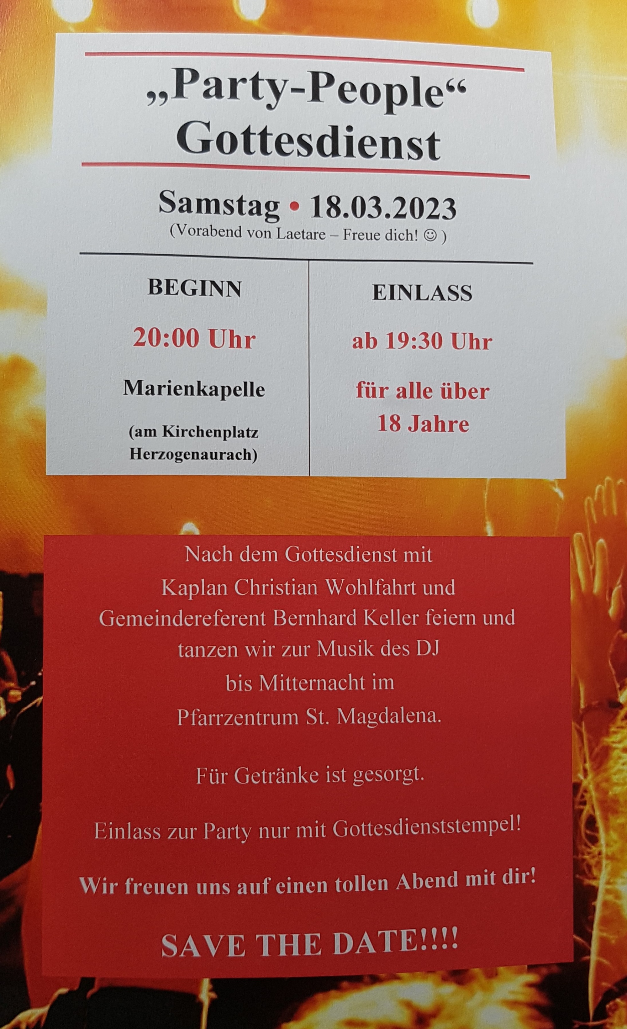 Party-People-Gottesdienst