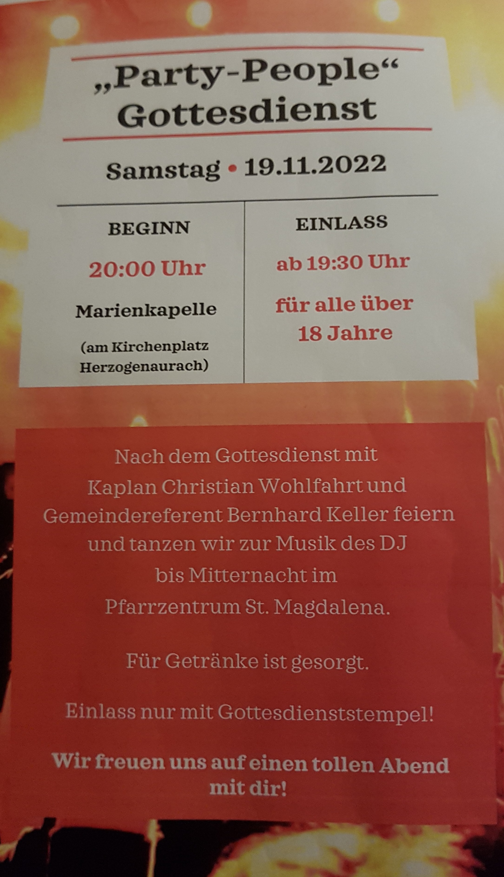 Party-People-Gottesdienst