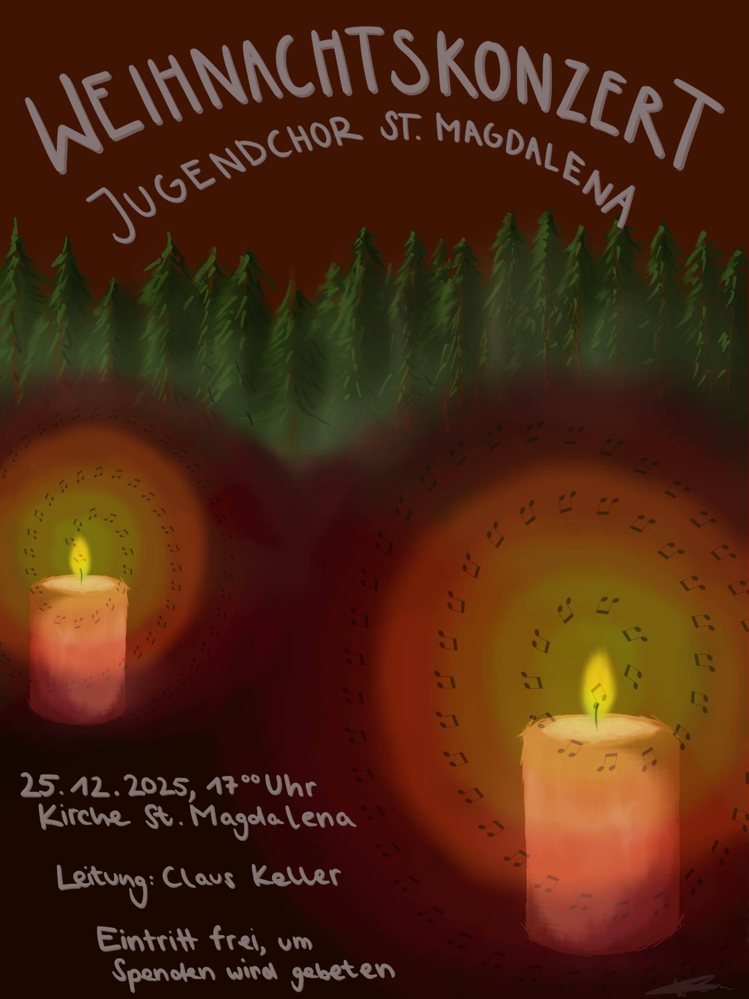 Weihnachtskonzert Jugendchor St. Magdalena